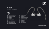 Sennheiser IE 900 In-Ear Wired Headphones Ohjekirja