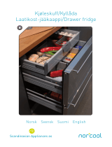 Scandinavian Appliances norcool Drawer fridge Ohjekirja