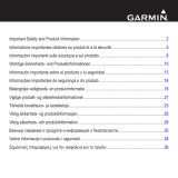 Garmin gpsmap 620 Tärkeää tietoa