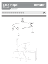 Etac Stapel bathroom stool Ohjekirja