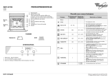 Whirlpool AKZ 447/IX/04 Program Chart