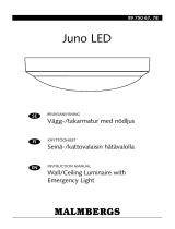Malmbergs Juno LED Ohjekirja