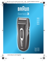Braun series 3 360 g Ohjekirja
