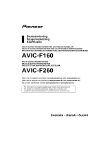 Pioneer AVIC-F160 Ohjekirja