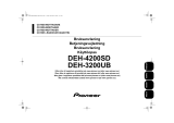 Pioneer DEH-3200UB Ohjekirja