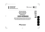 Pioneer DEH-6300SD Ohjekirja