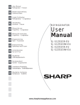 Sharp SJ-S1251E0W-EU Ohjekirja