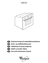 Whirlpool AKZM 764 User And Maintenance Manual