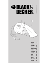 Black & Decker Dustbuster ACV1205 Ohjekirja