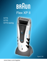 Braun Flex XP II 5773 swing Omistajan opas