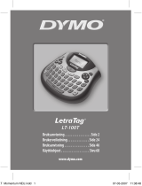 Dymo LetrTag LT-100T Käyttö ohjeet