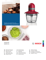 Bosch MMR15 series Ohjekirja