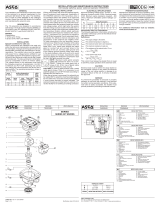 Asco Series WSCRIS Ex ia Ex tb Solenoid Valves Ohjekirja