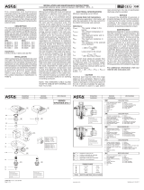 Asco Series WPIS WSIS Solenoid M12 Low Power Ohjekirja