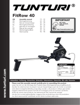 Tunturi FitRow 40 Rower Manual Concise