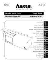 Hama DR200BT Portable Digital Radio Käyttöohjeet