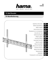 Hama 118108 TV Wall Bracket Omistajan opas