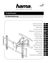 Hama 00118057 TV Wall Bracket Omistajan opas