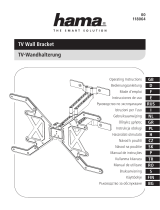 Hama 118064 TV Wall Bracket Omistajan opas