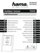 Hama 00186346 TS35C Outdoor Sensor Omistajan opas