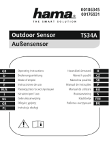 Hama Outdoor Sensor TS34A Omistajan opas