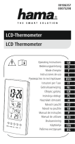 Hama 00186357 LCD Thermometer Omistajan opas