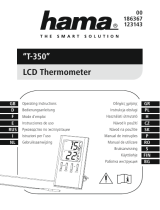 Hama T-350 LCD Thermometer Omistajan opas