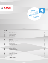 Bosch BCHF216GB/01 Käyttö ohjeet