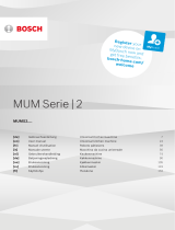 Bosch MUMS2EW01/01 Käyttö ohjeet