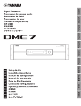 Yamaha DME7 Asennusohje
