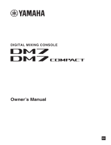 Yamaha DM7 Omistajan opas