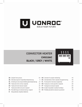 Vonroc CH515AC Convector Heater Ohjekirja
