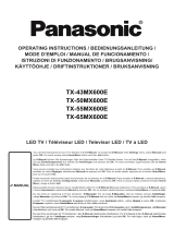 Panasonic TX43MX600E Pikaopas