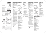 Panasonic SCPM702EG Käyttö ohjeet