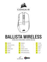 Corsair BALLISTA Wireless MOBA MMO Gaming Mouse Käyttöohjeet
