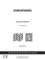 Grundig VCC 4150 L Vacuum Cleaner Ohjekirja
