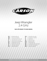 Carson 500404226 Jeep Wrangler 2.4GHz RTR Ohjekirja
