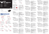 Asus Q20919 P306 Tuf Gaming M4 Wireless Optical Gaming Mouse Käyttöohjeet