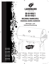 LANDMANN Holzkohlegrill "Black Taurus 440" Käyttö ohjeet