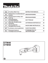 Makita DTM50 Cordless Multi Tool Ohjekirja