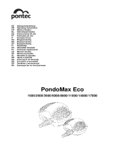 Pontec 2500 PondoMax Eco Pond Pump Ohjekirja