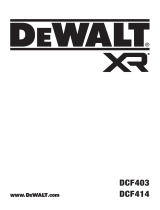 DeWalt DCF403NT Ohjekirja