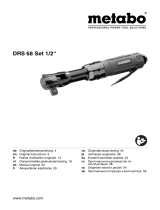 Metabo DRS 68 Set 1/2" Käyttö ohjeet