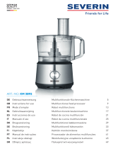 SEVERIN KM 3892 Multifunctional Food Processor Ohjekirja