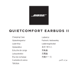 Bose Quietcomfort Earbuds II Charging Case Ohjekirja