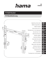 Hama 00096099 TV Wall Bracket Ohjekirja