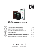 HUUM GSM/ Wi-Fi/ Local Heater Control Console Ohjekirja