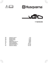 Husqvarna 115iHD45 Cordless Hedge Trimmer Kit Ohjekirja