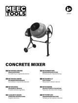 Meec tools 024341 Concrete Mixer Ohjekirja