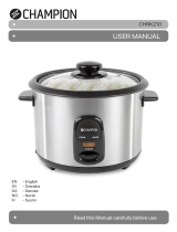 Champion CHRK210 Rice Cooker Ohjekirja